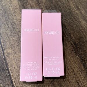 KYLIE Cosmetics Clarifying Cleansing Gel & Makeup Melting Cleanser